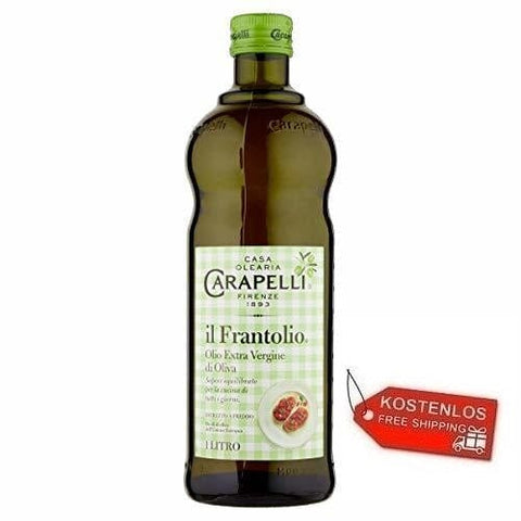 6x Carapelli Il Frantolio Natives Olivenöl Extra 1Lt - Italian Gourmet