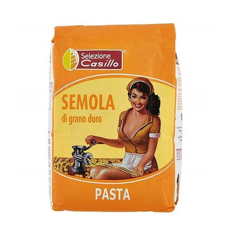 Casillo Semola di grano duro Hartweizengrieß Pasta 5kg - Italian Gourmet