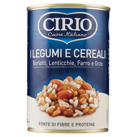 Cirio Getreide, Hülsenfrüchte Cirio I Legumi e Cereali Hülsenfrüchte und Getreide 410g 8000320413643