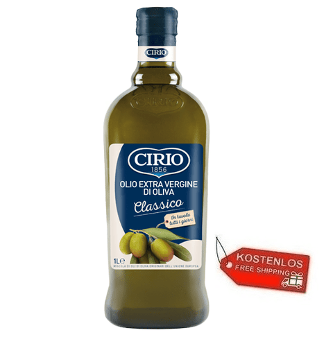 6x Cirio Classico Natives Olivenöl Extra 1Lt - Italian Gourmet