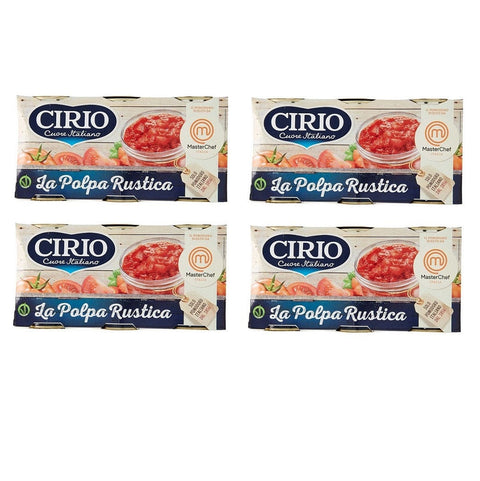 Cirio Polpa di Pomodoro Rustica Tomatenpulpe 3x400g - Italian Gourmet