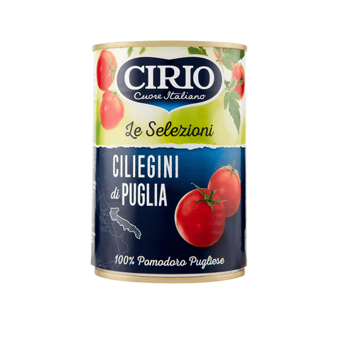 Cirio Pomodorini Ciliegini di Puglia Kirschtomaten 400g - Italian Gourmet