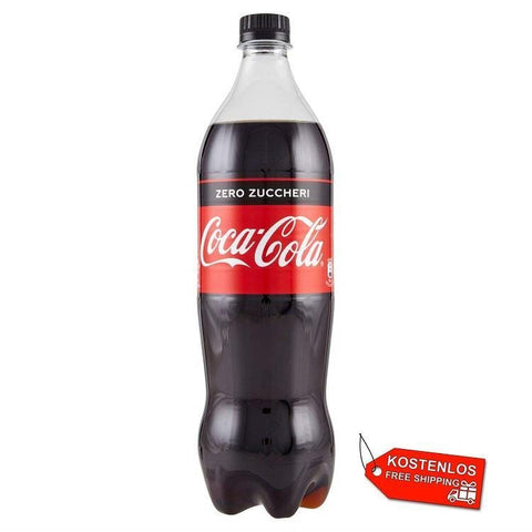 12x Coca Cola Zero PET 1 liter - Italian Gourmet