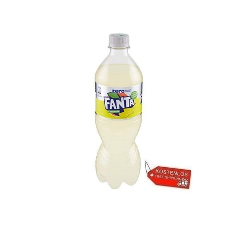 12x Fanta Limonata Zero Lemonade Zuckerfreies Zitronengetränk Einweg PET 1Lt - Italian Gourmet