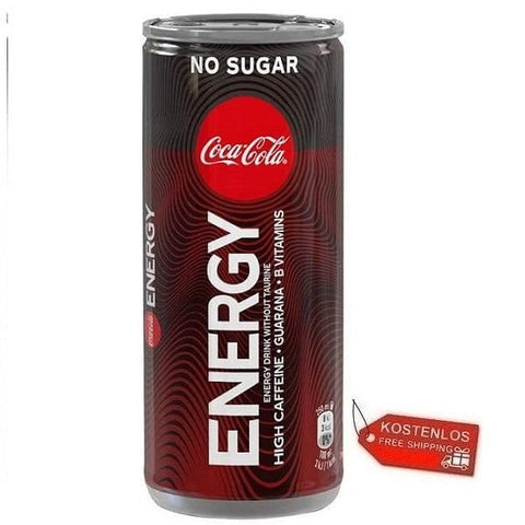 24x Coca Cola Energy Zero Zuckerfrei 250ml Einwegdosen - Italian Gourmet