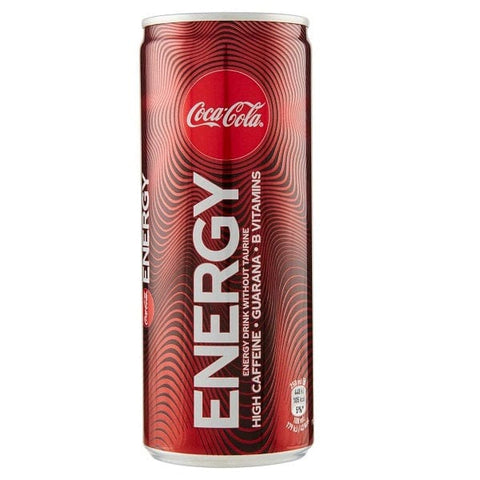 Coca Cola Energy drink 250ml Einwegdosen - Italian Gourmet