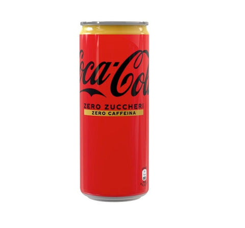 Coca Cola Soft Drink COCA-COLA Zero Zuccheri Zero Caffeina Einwegdose 330ml