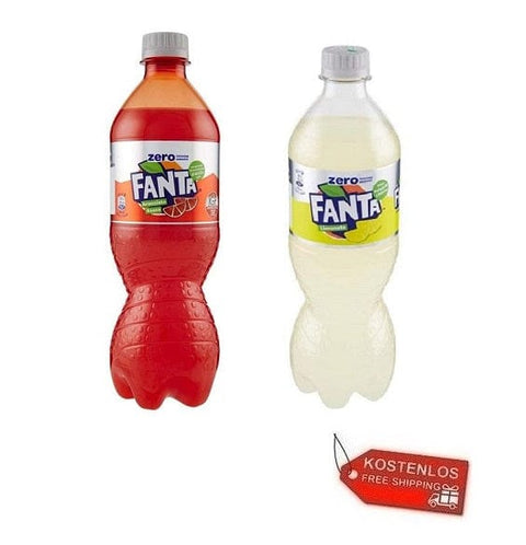 Testpackung Fanta Zero Aranciata Blutorange & Zitrone PET 12x1L - Italian Gourmet