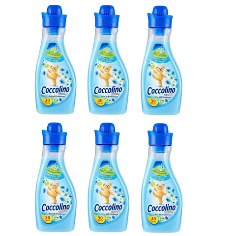 Coccolino Ammorbidente Aria di Primavera Konzentrierter Flüssiger Weichspüler 30 Wäschen 750ml - Italian Gourmet