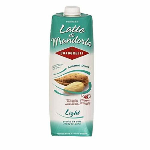 Condorelli Latte di Mandorla Leichte Mandelmilch Leichte glutenfrei (1 l) - Italian Gourmet