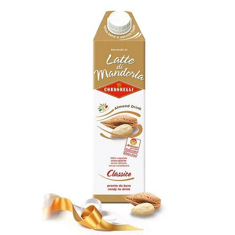 Condorelli Latte di mandorla Mandelmilch natürlich glutenfrei (1L) - Italian Gourmet