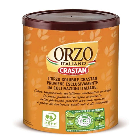 Crastan Gerste Crastan Orzo 100% italien Instant lösliche Gerste Getreidekaffee Kaffee 120gr 8007100051446