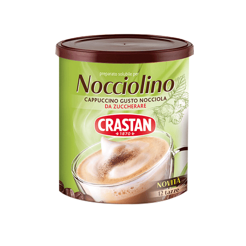 Crastan Lösliche Vorbereitung Crastan Nocciolino Lösliche Zubereitung für Haselnuss-Cappuccino 150g