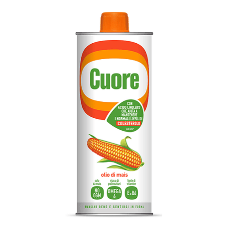 Cuore Olio di Mais Maissamenöl 1Lt - Italian Gourmet