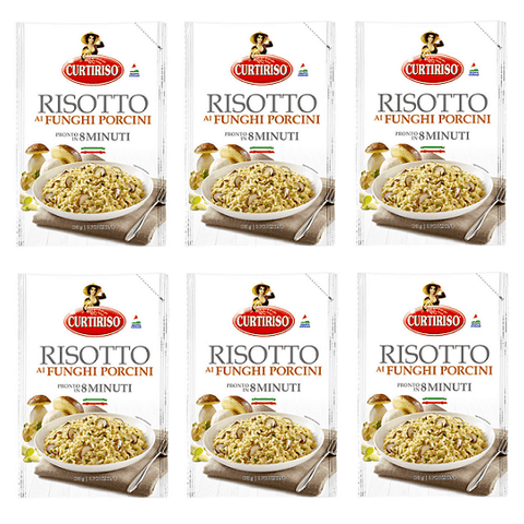 Curtiriso Risotto ai Funghi Porcini Reis mit Steinpilzen 175g - Italian Gourmet