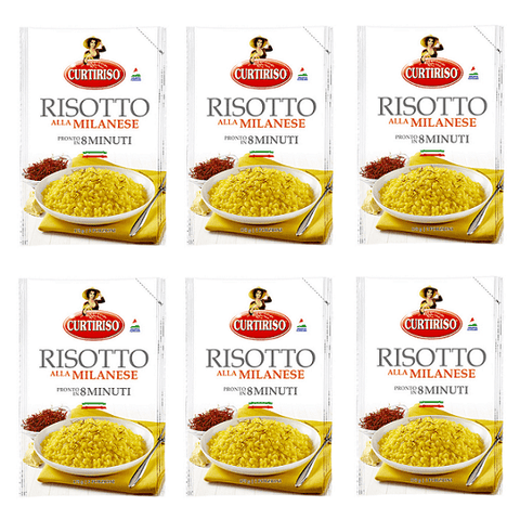 Curtiriso Risotto alla Milanese Reis mit Safran Geschmack 175g - Italian Gourmet