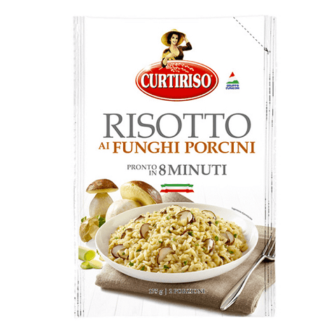 Curtiriso Risotto ai Funghi Porcini Reis mit Steinpilzen 175g - Italian Gourmet