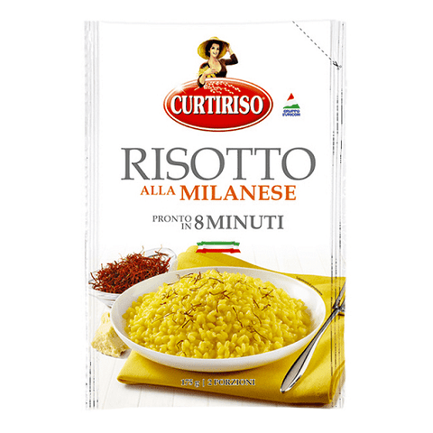Curtiriso Risotto alla Milanese Reis mit Safran Geschmack 175g - Italian Gourmet