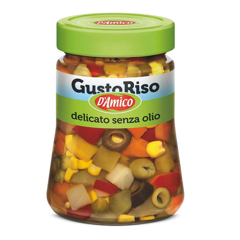 D'Amico Artischocken D'Amico Gustoriso delicato Condimento per Riso senza olio Gewürz für Reis ohne Öl 290g 8005695004168