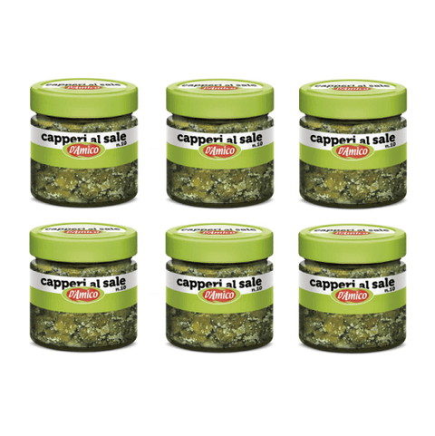 D'Amico Capperi al Sale Salzkapern 70g - Italian Gourmet