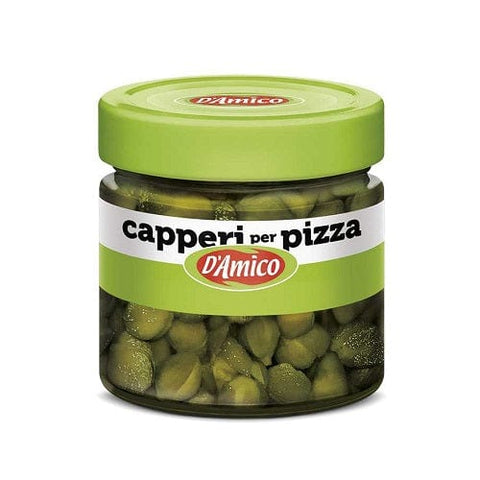 D'Amico Capperi per Pizza Kapern für Pizza Glas 100g - Italian Gourmet