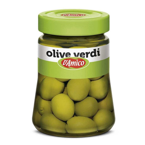 D'Amico Oliven D'Amico Olive Verdi in Salamoia Grüne Oliven in Salzlake 300g 8005695005011