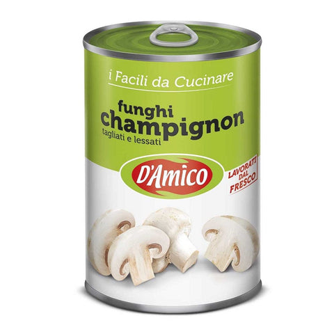 D'Amico Pilze D'amico Funghi champignon tagliati Geschnittene Champignons 290g