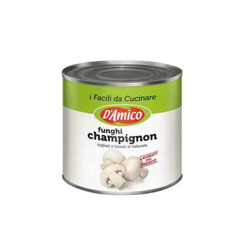 D'Amico Pilze D'amico Funghi champignon tagliati Geschnittene Champignons 800g