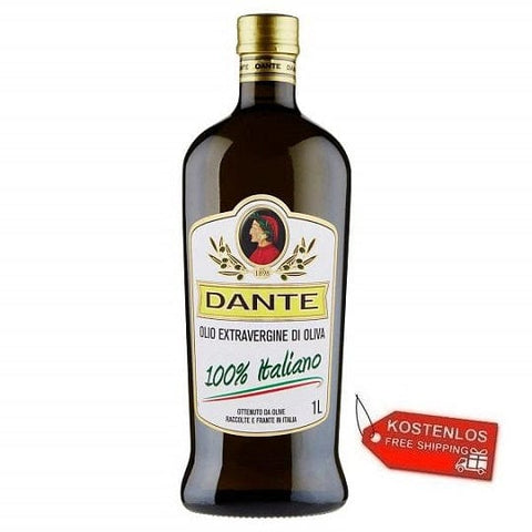 6x Dante 100% italienisches Natives Olivenöl extra 1Lt - Italian Gourmet