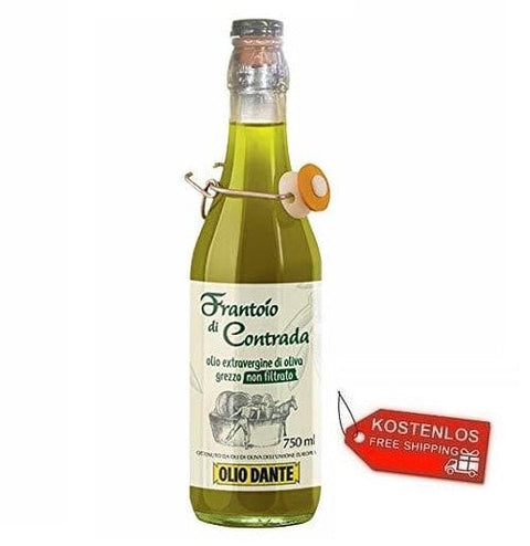 6x Dante Frantoio Di Contrada ungefiltertes natives Olivenöl extra 750ml - Italian Gourmet