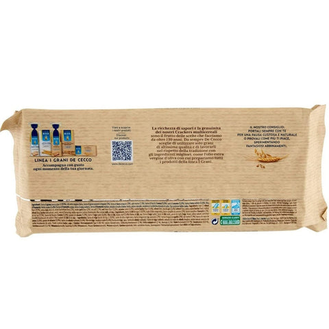 De Cecco Crackers De Cecco Crackers Multicereali Mehrkorncracker 250g