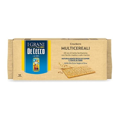 De Cecco Crackers De Cecco Crackers Multicereali Mehrkorncracker 250g