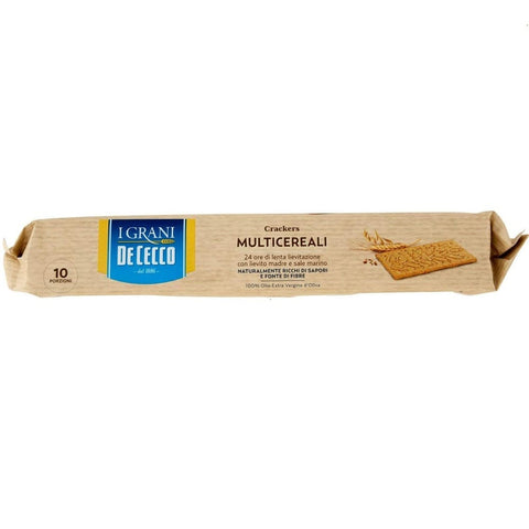 De Cecco Crackers De Cecco Crackers Multicereali Mehrkorncracker 250g