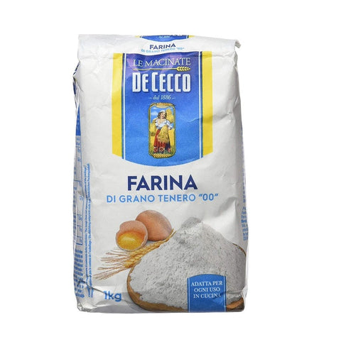 De Cecco Farina di Grano Tenero Tipo "00" mehl 1kg - Italian Gourmet