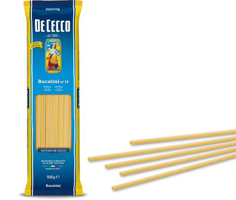 De Cecco Bucatini n. 15 Italienische Pasta 500G - Italian Gourmet