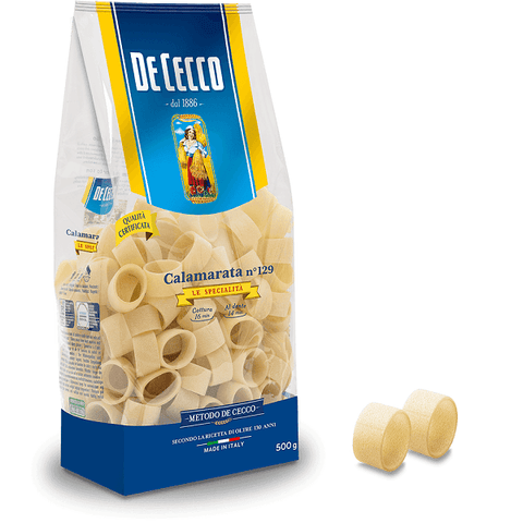 De Cecco Calamarata n. 129 Italienische Pasta 500G - Italian Gourmet