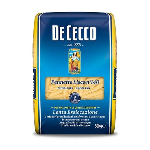 De Cecco Pennette Lisce pasta 500g - Italian Gourmet
