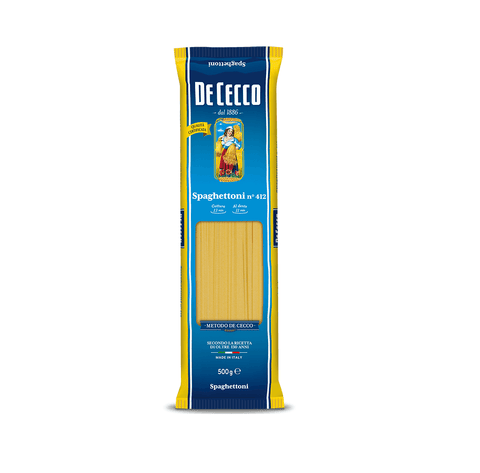 De Cecco Spaghettoni n. 412 Italienische Pasta 500G - Italian Gourmet