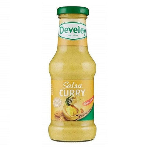 Develey Salsa Curry Sauce Glasflasche 250ml - Italian Gourmet