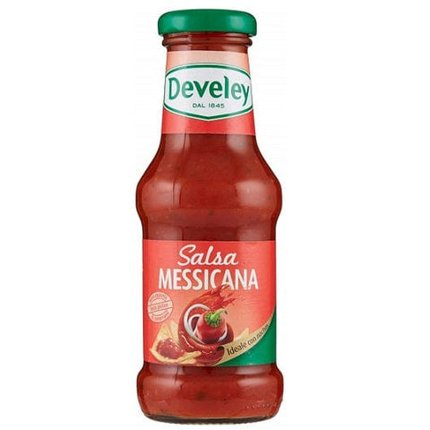 Develey Salsa Messicana Mexikanische Sauce Glasflasche 250ml - Italian Gourmet
