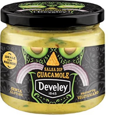 Develey Sauce 1x270ml Develey Salsa Dip GUACAMOLE   Avocado und Paprika 270gr