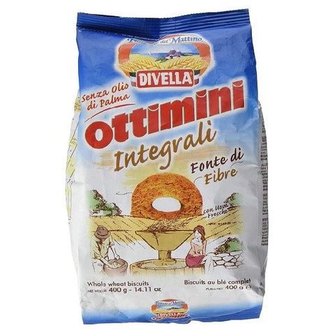 Divella Ottimini integrali Vollkornkeks (400 g) - Italian Gourmet
