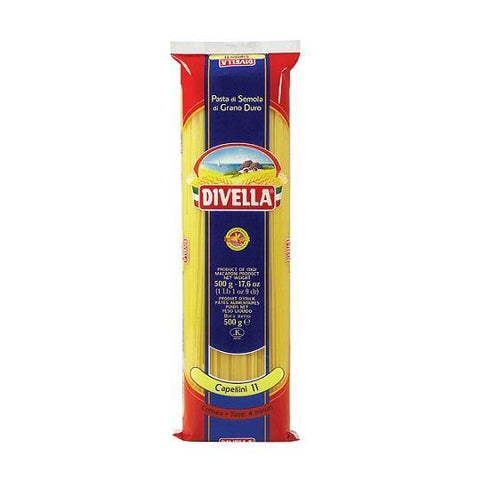 Divella Capellini n°11 Pasta 500g - Italian Gourmet