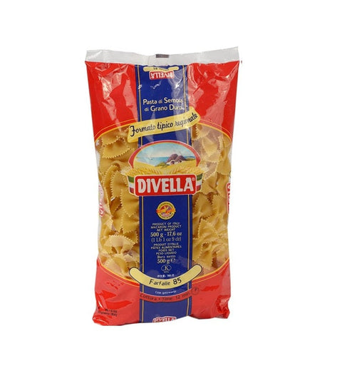 Divella Farfalle n.85 italienische Pasta 500g - Italian Gourmet