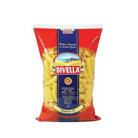 Divella Rigatoni n°17 Pasta 500g - Italian Gourmet