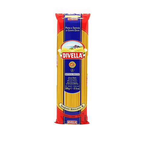 Divella Spaghetti Ristorante 8 italienische Pasta 500g - Italian Gourmet