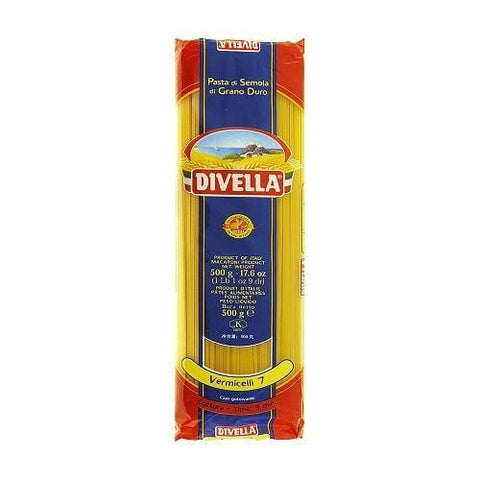 Divella Vermicelli n°7 Pasta 500g - Italian Gourmet