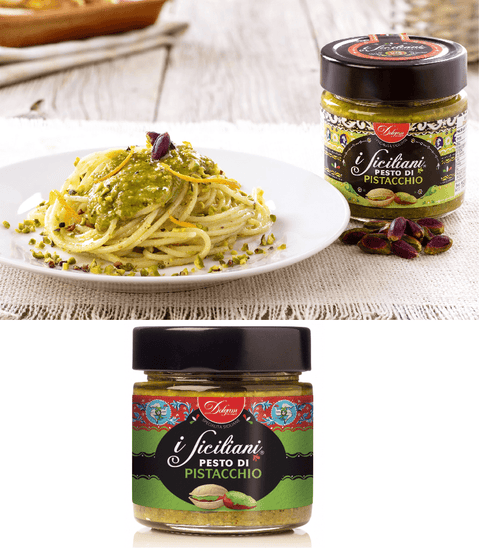 Dolgram Kochsaucen & Pesto I Siciliani Pistazien-Pesto 190g