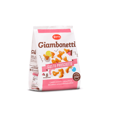 Doria Giambonetti Multipack Brezeln mit Schinkengeschmack 320g - Italian Gourmet