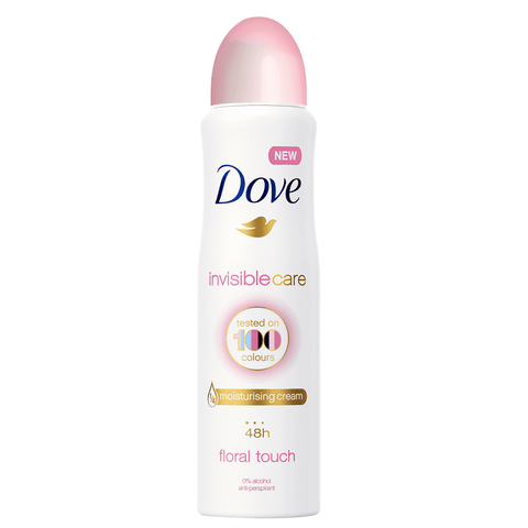 Dove Invisible Care Floral Touch Deodorant Spray 0% Alkohol 48h Anti-transpirant 150ml - Italian Gourmet